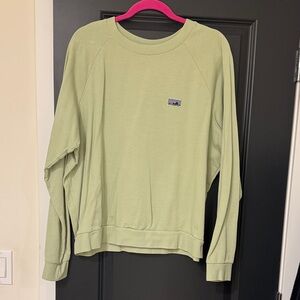 Patagonia Light Green Crew Neck Sweater
